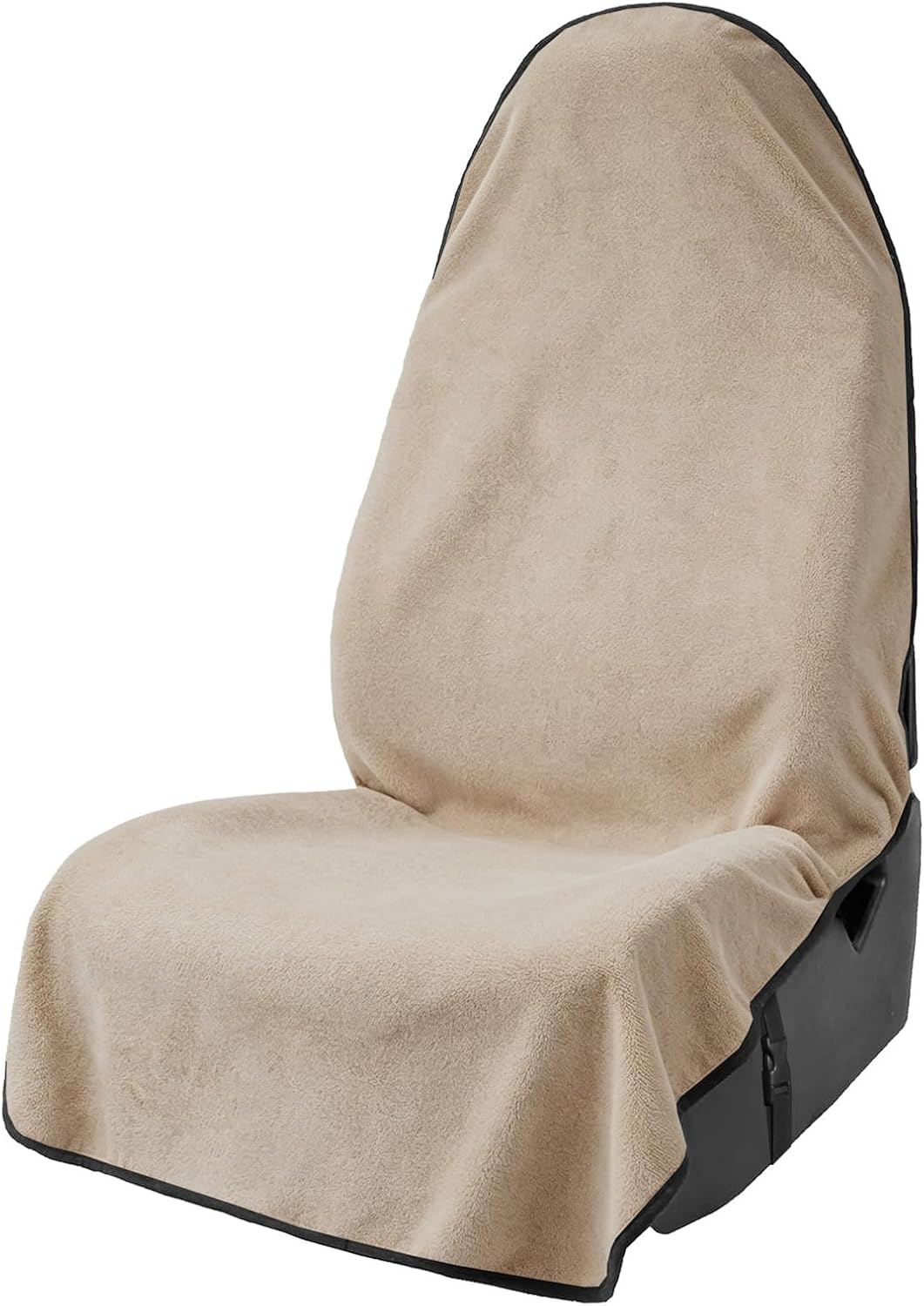 Leader Accessories Waterproof Towel Car Seat Cover, Front Bucket, Beige