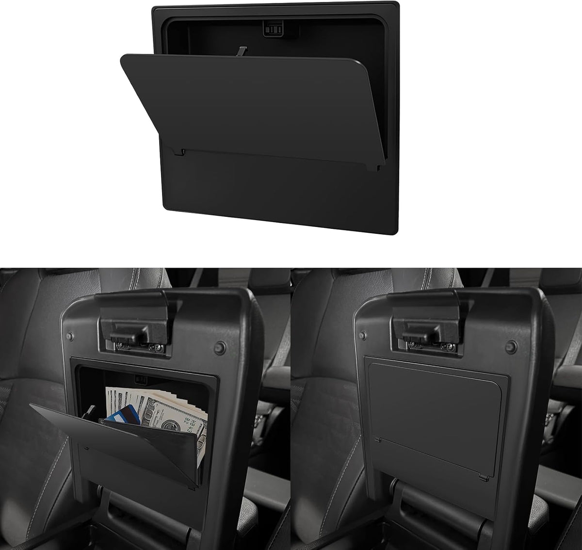 Muslogy Center Console Hidden Storage Box for 2025 2026 Toyota 4Runner