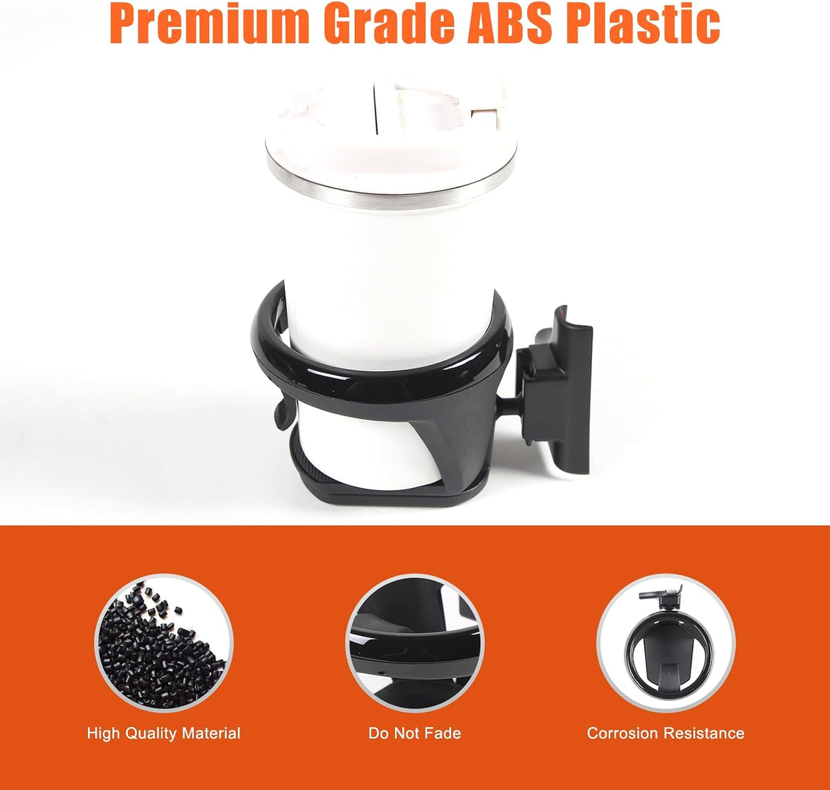 Car Air Vent Cup Holder Compatible with Chevy Corvette C6 2005-2013, Car Cup Holder Expander Adapter, Dashboard Cup Holder Beverage Holder Accessories
