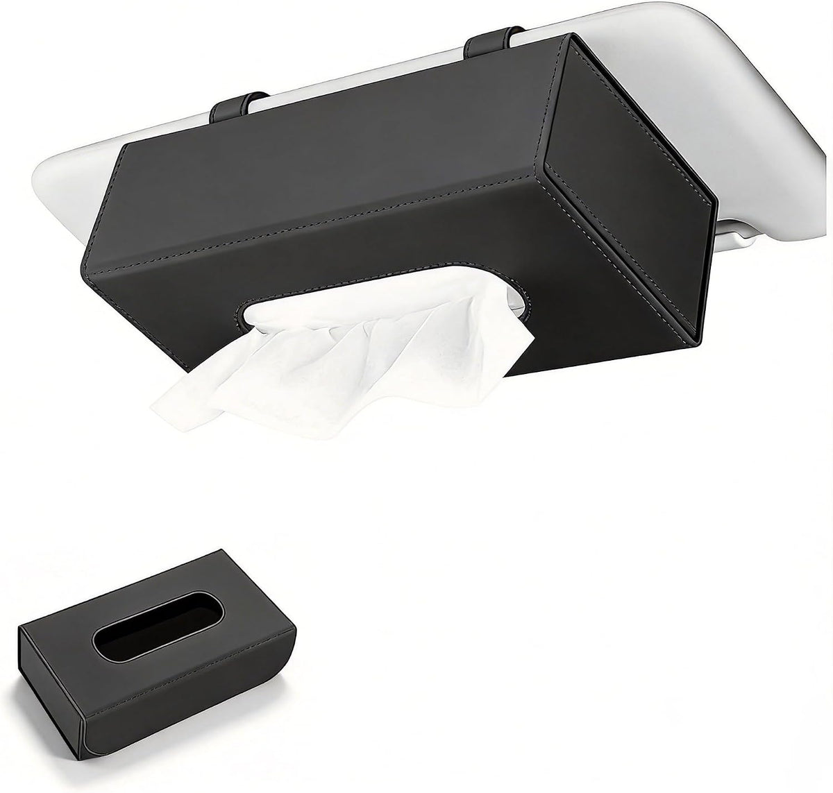 Car Visor Tissue Holder,Metal Clip Auto Napkin Dispenser for SUV