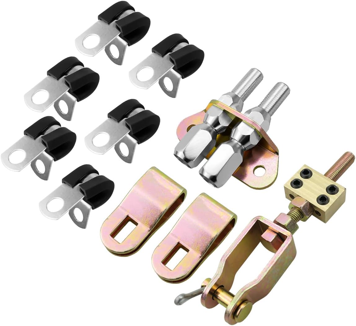 330-9371 Parking Brake Cable Kit Fit for Wilwood 110" Long Cables