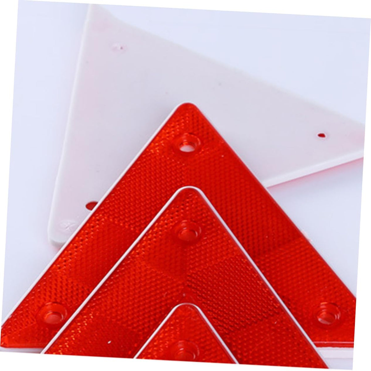 Alipis 5 Pcs Triangle Warning Sign for Truck Roadside Emergency