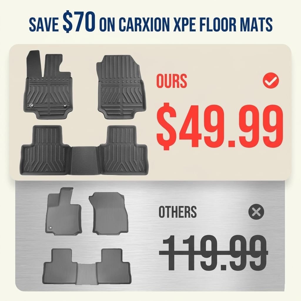 Floor Mats for Toyota RAV4 (Not for RAV4 Prime) 2019-2025 Car Accessories