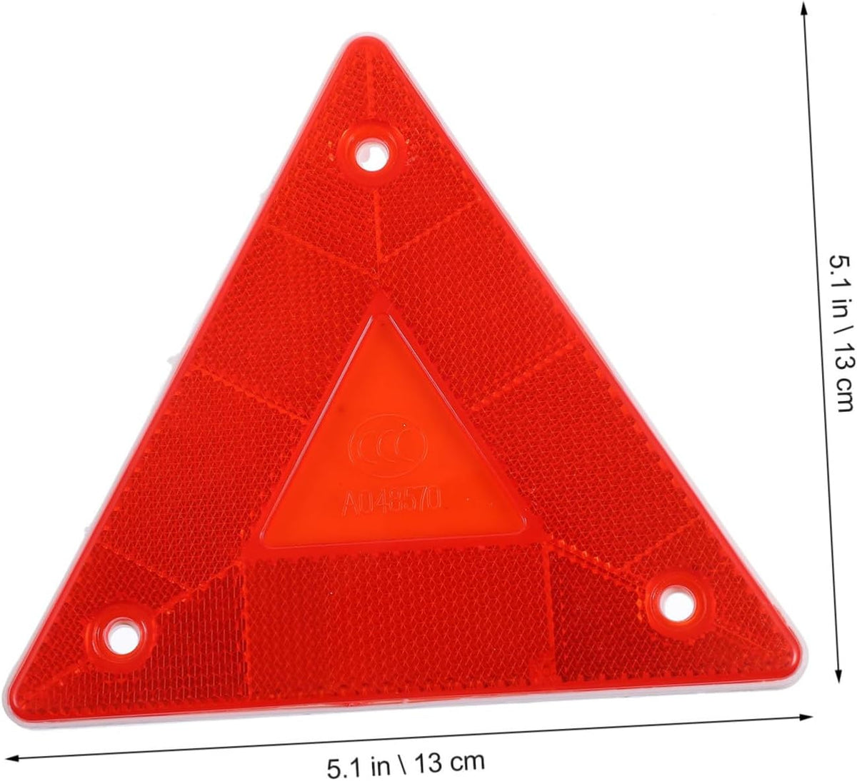 10pcs Triangle Warning Sign Reflectors for Car and Truck Safety