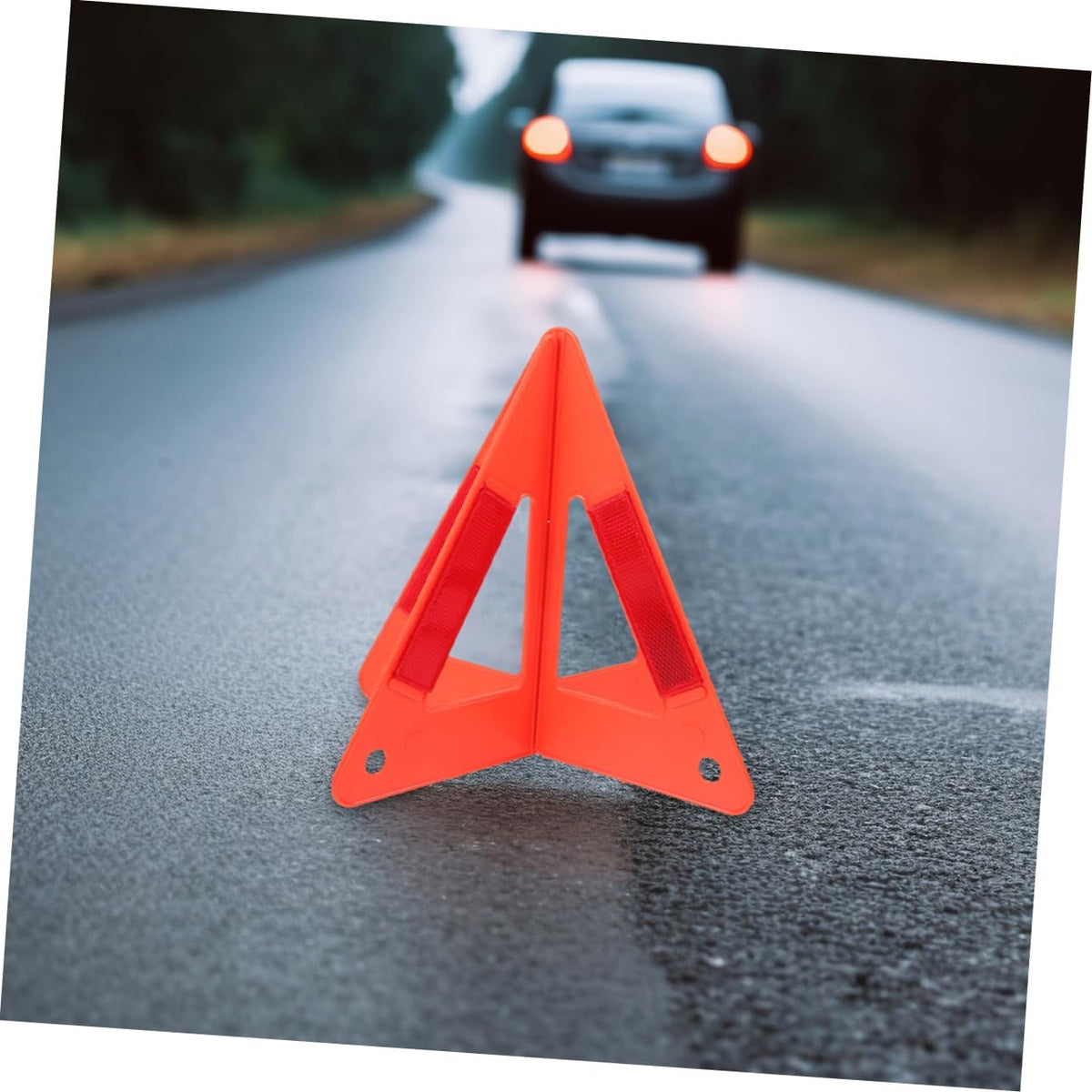 5pcs Foldable Car Reflective Warning Triangles for Parking Alerts