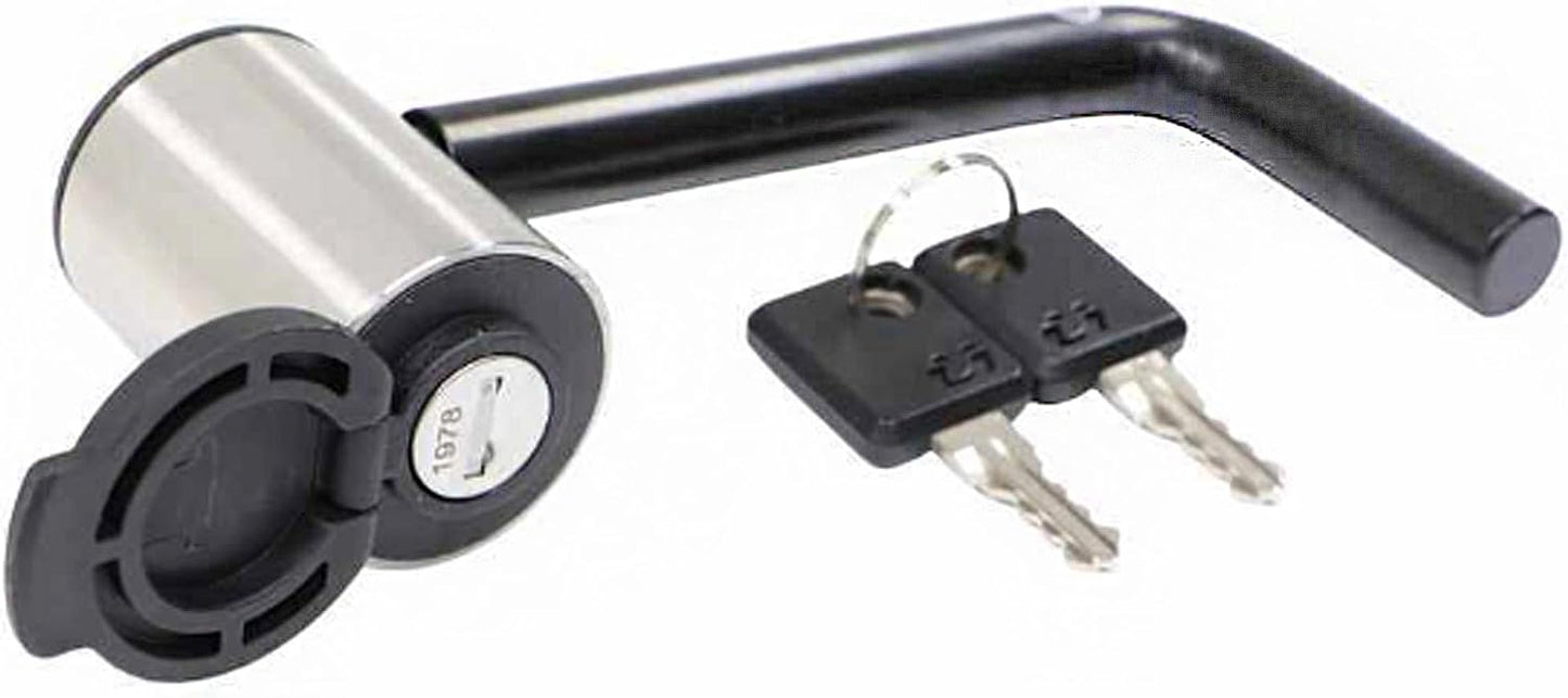 Kuat Hitch Lock V4 - Heavy Duty Steel Bike Rack Security Lock with Dust Cover, Weather-Resistant Hitch Pin 2" Receivers, 1934 - Great Smokey MTNS