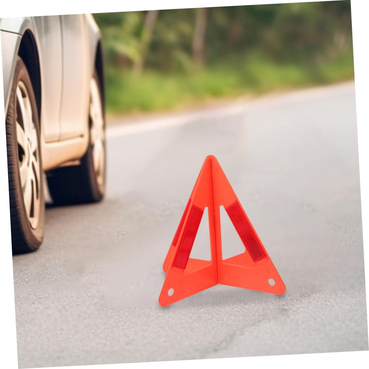 5pcs Portable Reflective Warning Triangles Road Safety for Vehicle