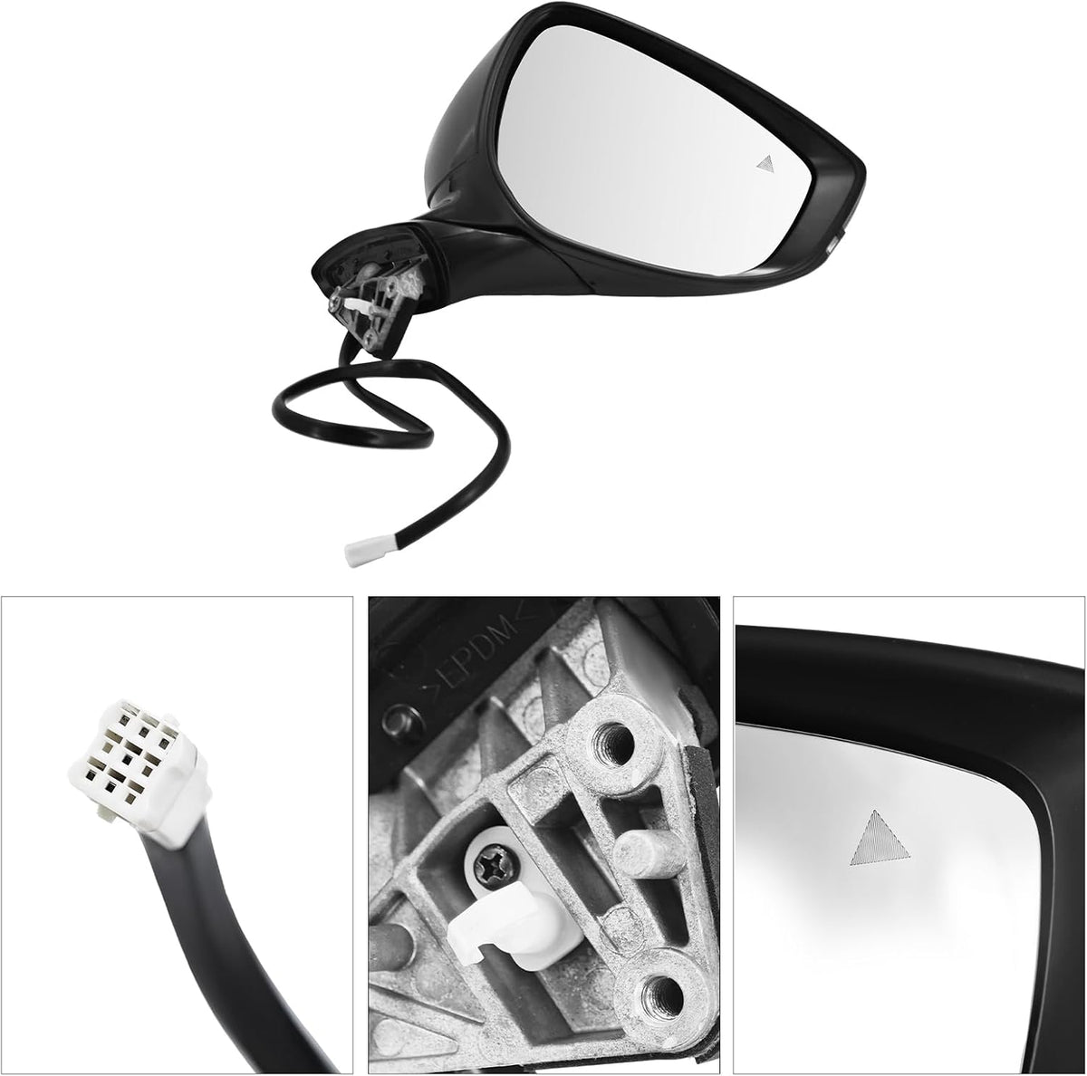 6Pins Mirror Passenger Side Fit for Mazda CX-30 2020-2025