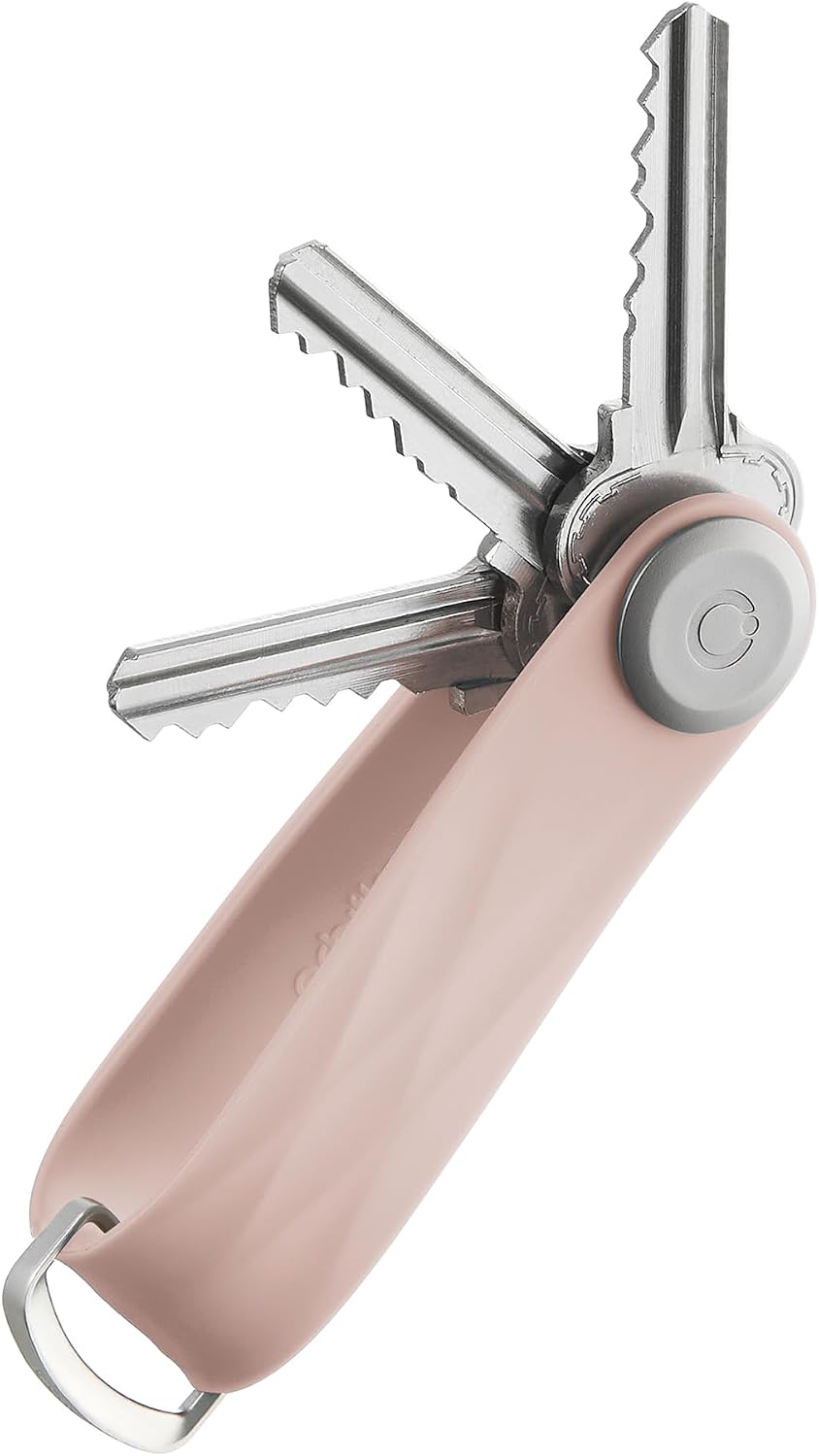 orbitkey New Active Key Organizer Lite w/updated D-Ring | Weather Resistant, Stainless Steel Locking Mechanism