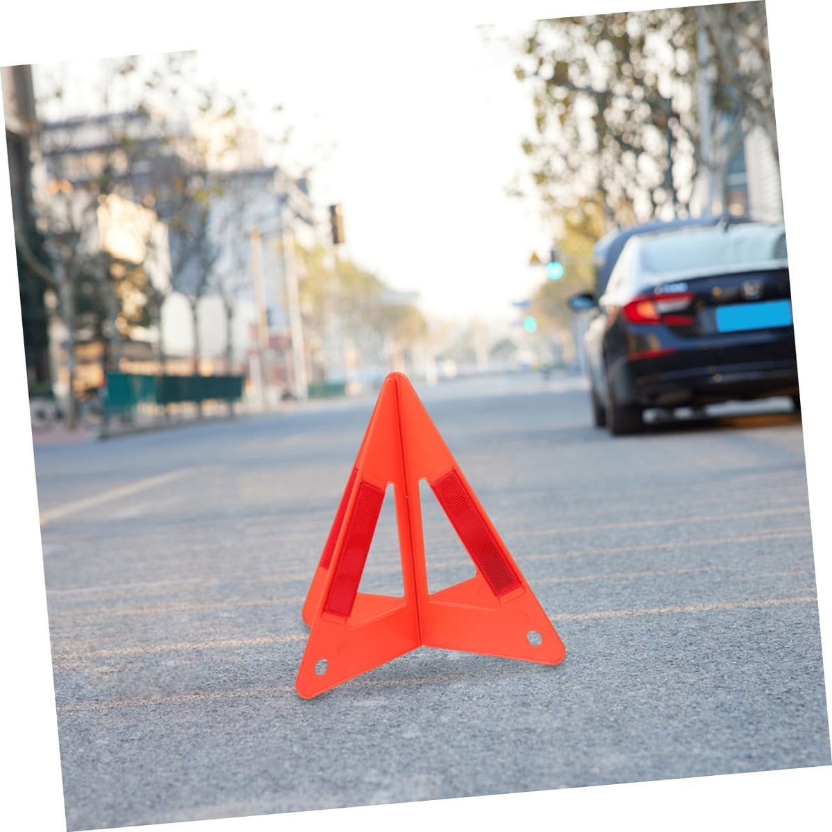 5pcs Reflective Road Warning Triangles for Vehicle Emergency Safety