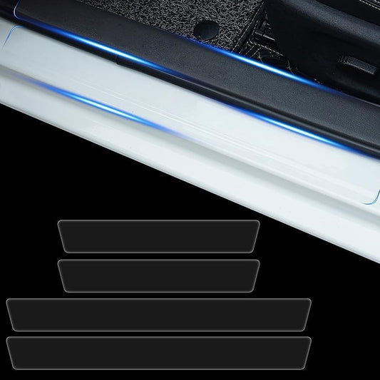 4Pcs Transparent Car Door Sill Protector, for BMW X5 2019-2024 2025 2026 40i/45e/50e/50i/M/M50i/M60i, Car Door Edge Protector, Sill Guard Film with Anti-Collision Protection
