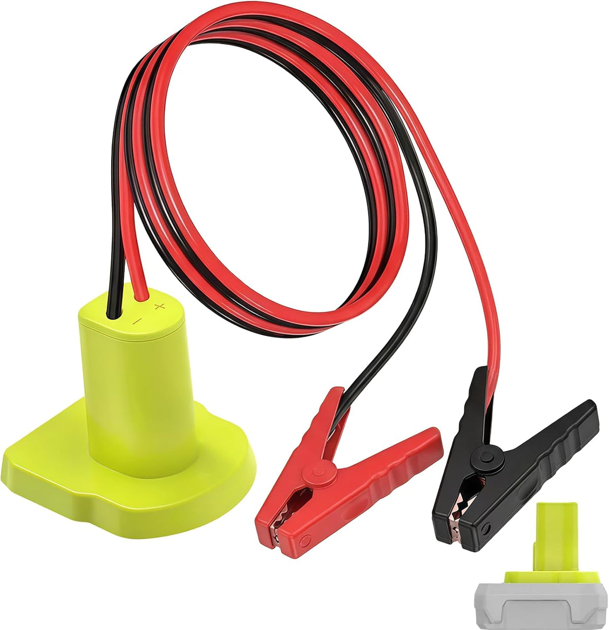 8AWG 2FT Automotive Jumper Cable Adapter for Ryobi 18V Battery Jump Starter