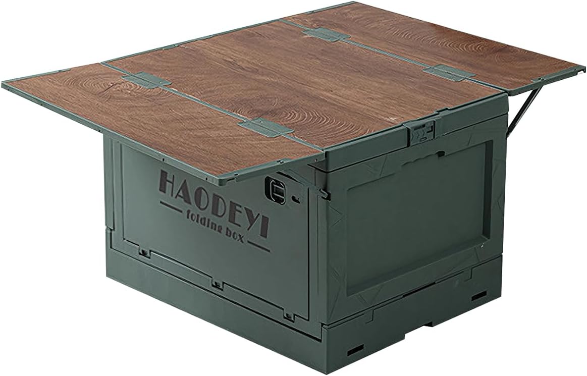 Ergocar Multi -Function Folding Storage Box,Which Can Stack The Storage Box, Suitable For Camping Supplies Storage, Snack Storage, Car Trunk