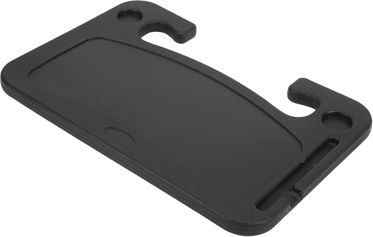 1pc Car Steering Wheel Tray Portable Laptop for Dodge Ram 3500 2012-2024, Desk Auto Food Eating Table Mount Driver Accessories Rigid Plastic,Black