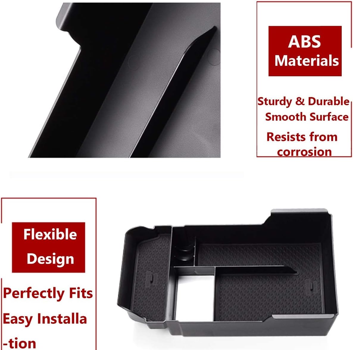 TTCR-II for Mazda CX-30 Center Console Organizer Tray 2020-2025 2026, | Center Armrest Glove Storage Box Compatible with 2020-2025 Mazda CX-30 Console Organizer