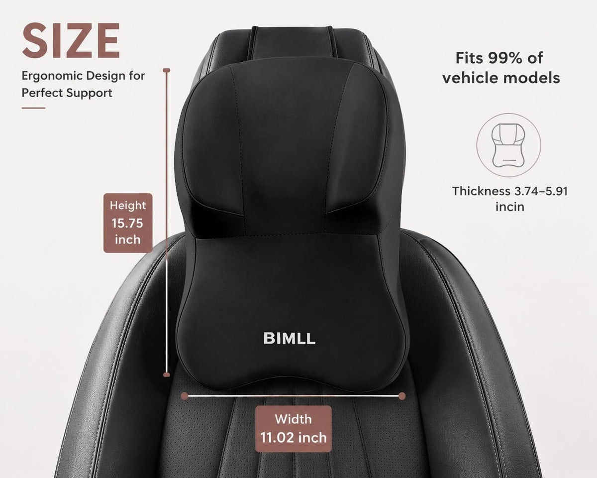 Car Headrest, Memory Foam Car Neck Pillow for Car Truck SUV RV ﻿