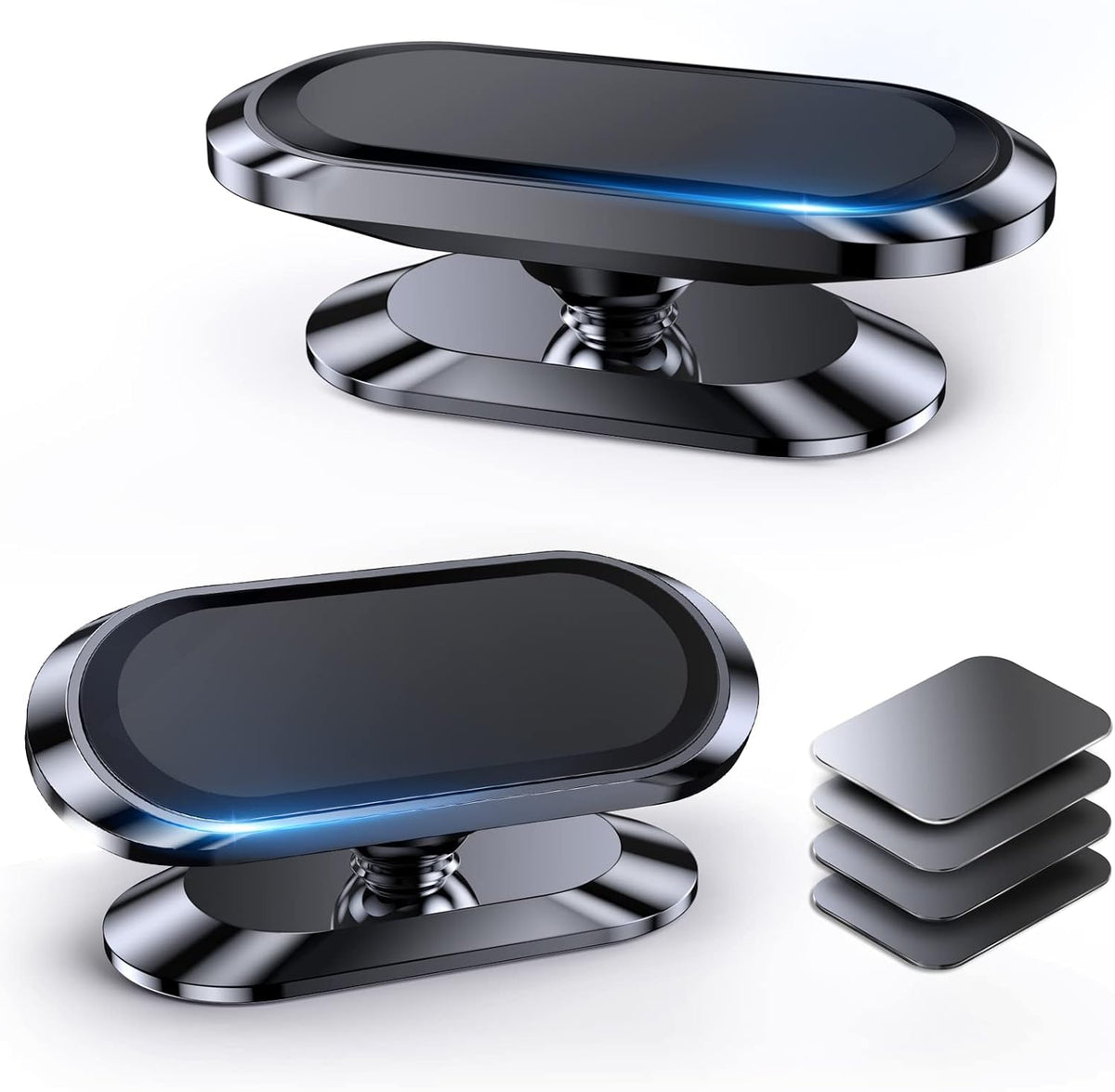 【2-PACK】Magnetic phone holder for Car Dash Magnetic Car Mount for iphone