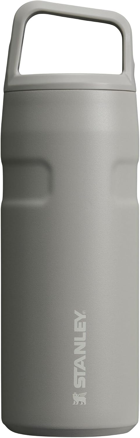 Stanley IceFlow Cap and Carry Water Bottle | Wide Mouth Twist Lid | Lightweight & Leakproof for Travel & Sports | Insulated Stainless Steel | BPA-Free
