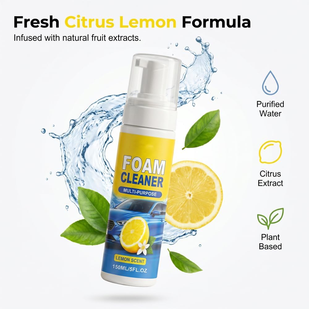 Multi Purpose Foam Cleaner, 2026 New Car Interior Foam Cleaner (1)