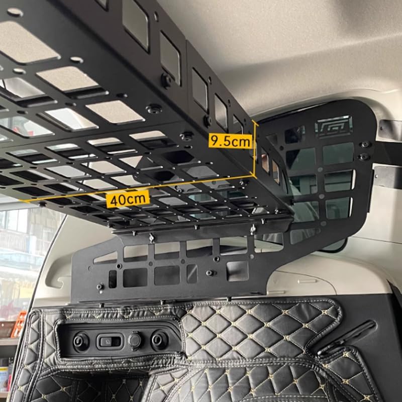 for Subaru Forester 2019-2024 Car Rear Trunk Molle Storage Panel Organizer Car Accessories Gathering Zone