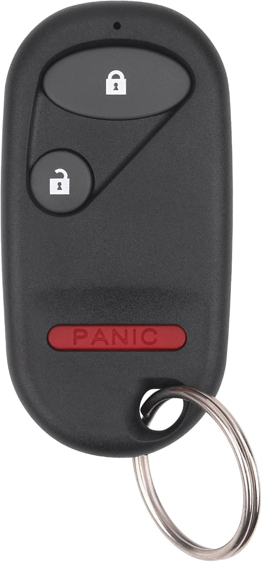 Vurkcy Keyless Entry Remote Car Key Fob fits Honda Pilot 2003 2004 2005 2006 2007/ Honda Civic EX LX DX 2001 2002 2003 2004 2005, Replacement for NHVWB1U523, NHVWB1U521 (Single)