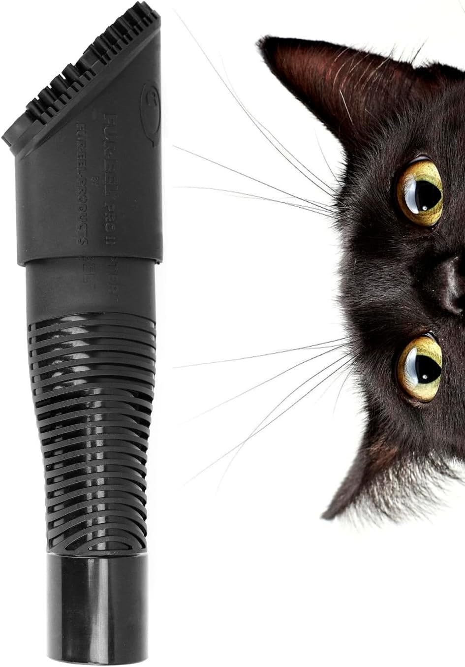 FUR-EEL PRO 2.0 Pet Hair Vacuum Attachment, Rubber Pet Hair Remover