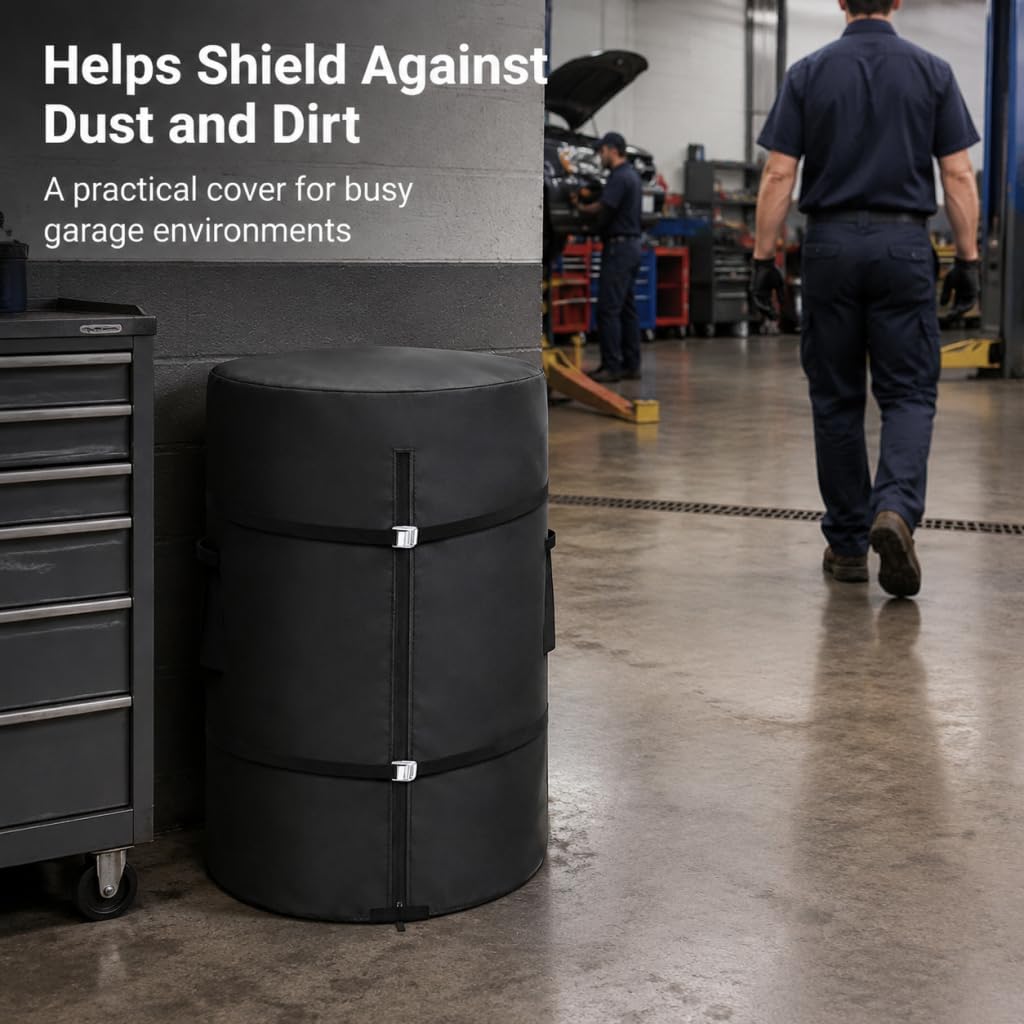 Tire Cover, Heavy Duty Waterproof Spare Tire Storage Bag - 28 Inch Diameter Tires Covers for Trucks, SUVs, RVs, Campers, Trailers (Black)