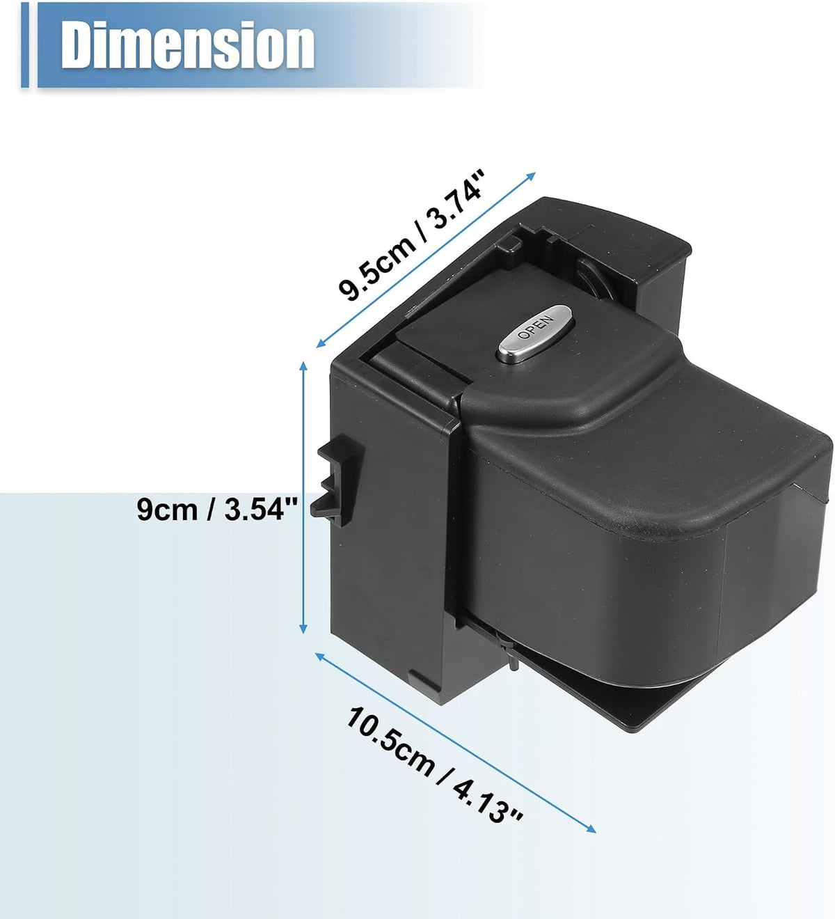X AUTOHAUX Cup Holders for Mercedes-Benz CLC-Class 08-11 C-Class 2000-2007