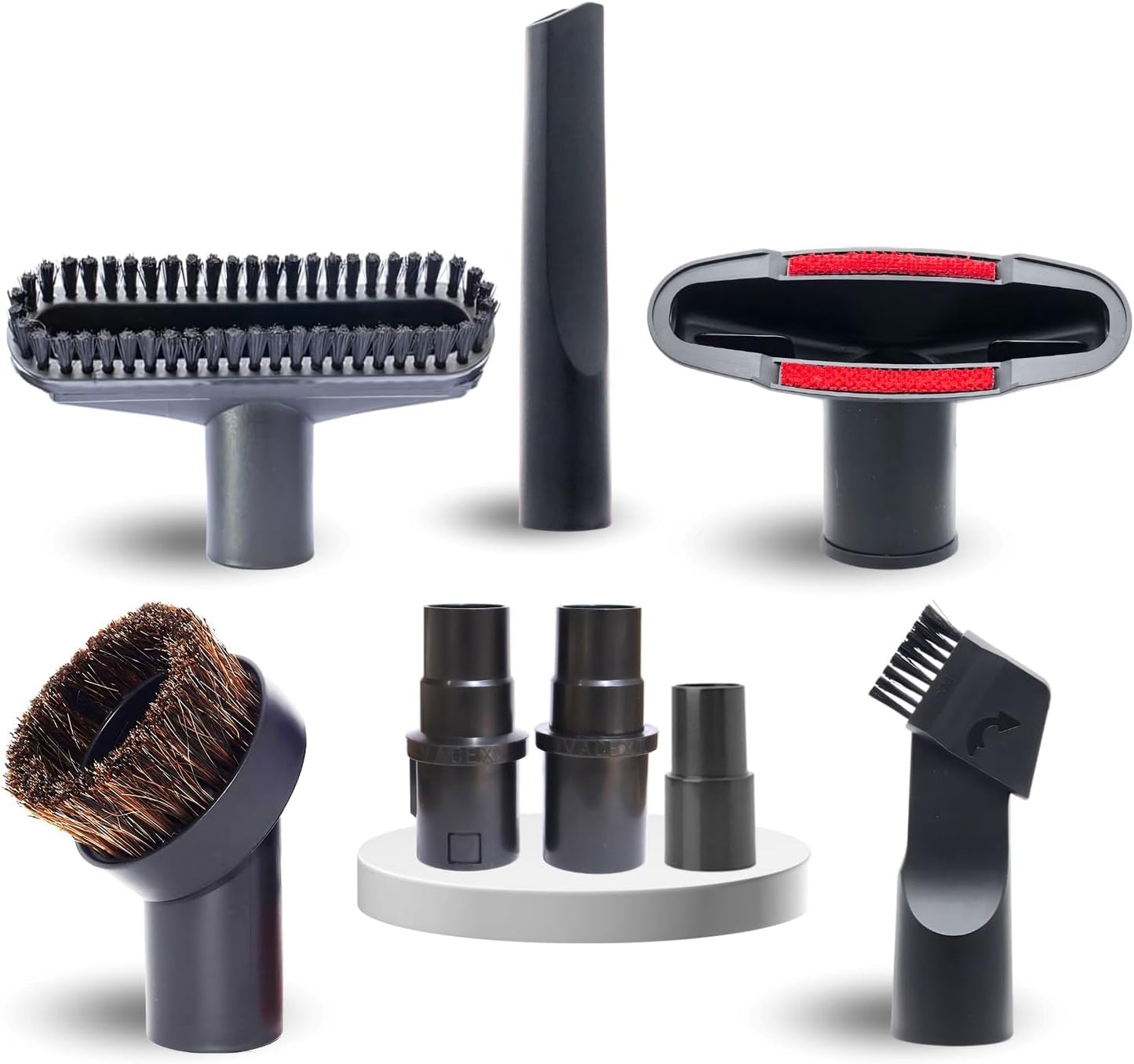For Shark Navigator NV360, NV350 NV351 NV352, Rocket HV301 HV322 HV371 & Rotator NV500 Series-Vacuum Attachments Accessories 1 1/4'' plus Vacuum Adapter Compatible with Sharks Vacuum Cleaners