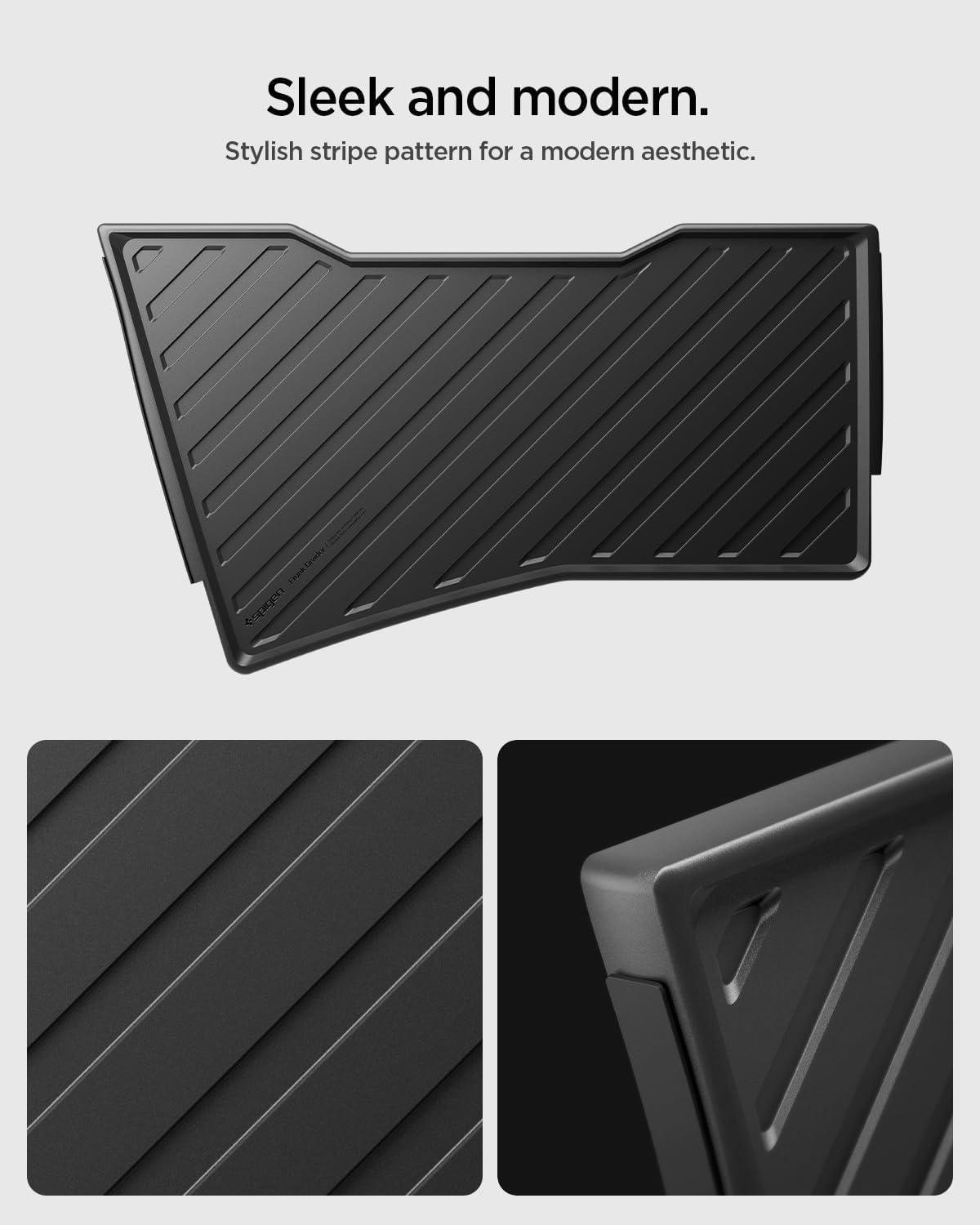 Spigen Front Trunk Divider for Tesla Model Y Juniper & Model Y L (Premium/Performance 2026/2025) - Storage Organization, Silicone Padded, Reduces Rattle Noise, Frunk Organizer Partition Set - 2 Pack