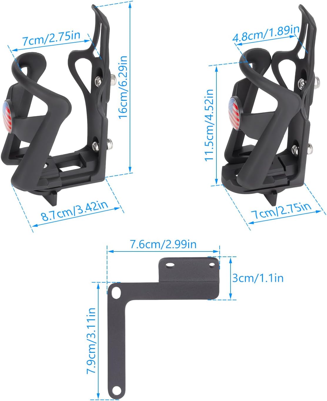Upgraded Ajustable Driver Handlebar Cup Holder for Can Am Spyder F3