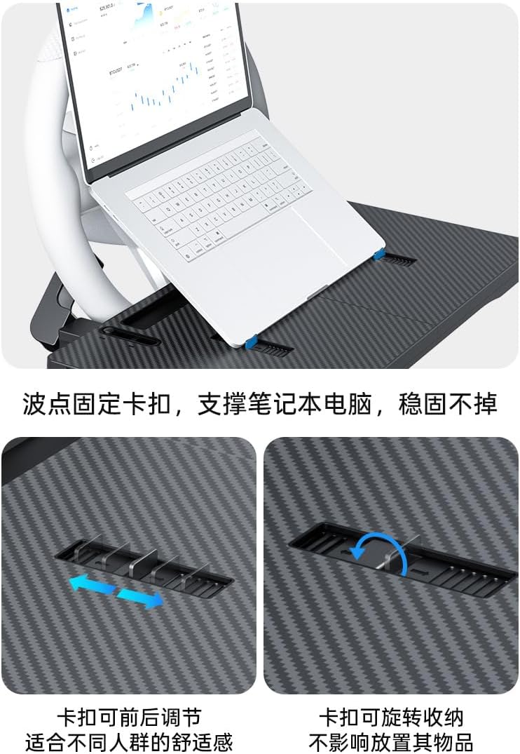 2-in-1Car Steering Wheel Desk Multifunctional Tray Seat Gap Portable Tablet