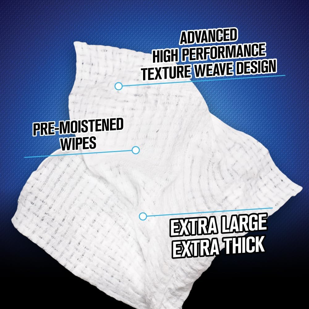 Chemical Guys, VRP & Total Interior Cleaner Canister Wipes, Multi, 60 Count