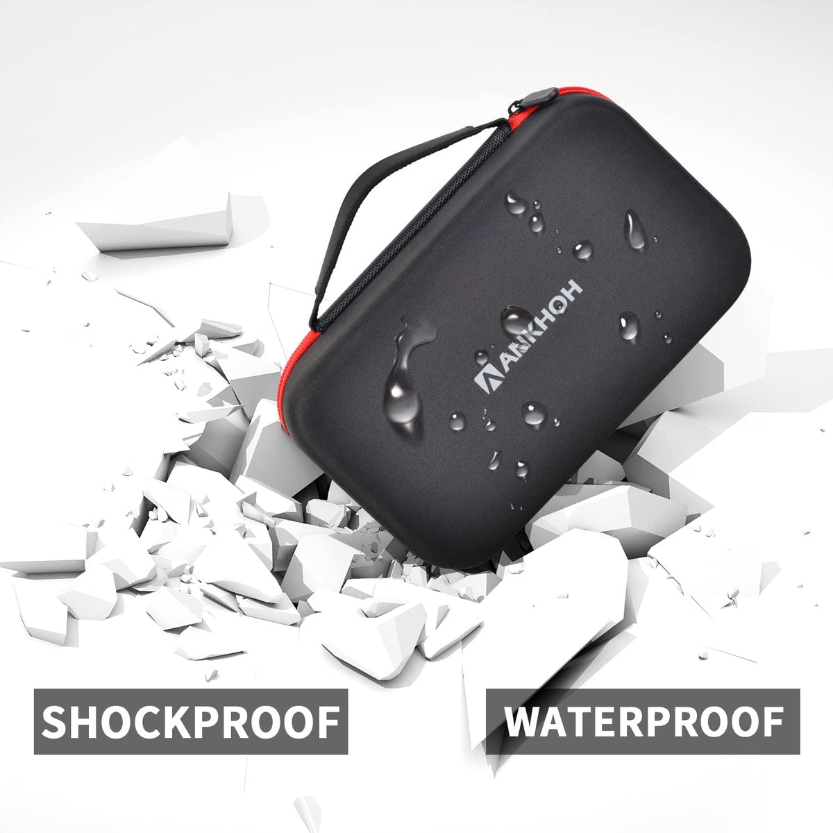 ANKHOH Carrying Case for NEXPOW Car Jump Starter, for 1500A Peak 12800mAh