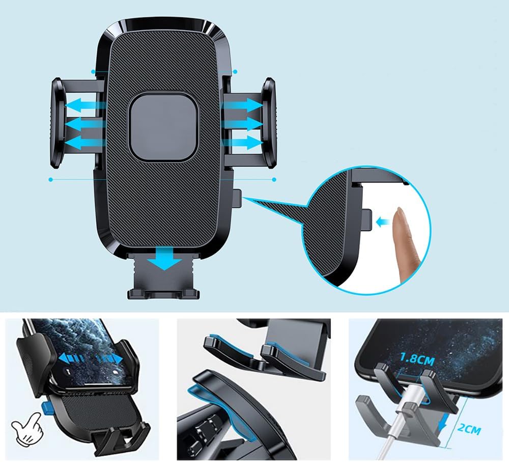 Car Cell Phone Holder Mount for Mercedes Benz GLC 300 C300 CLA GLA GLB 250
