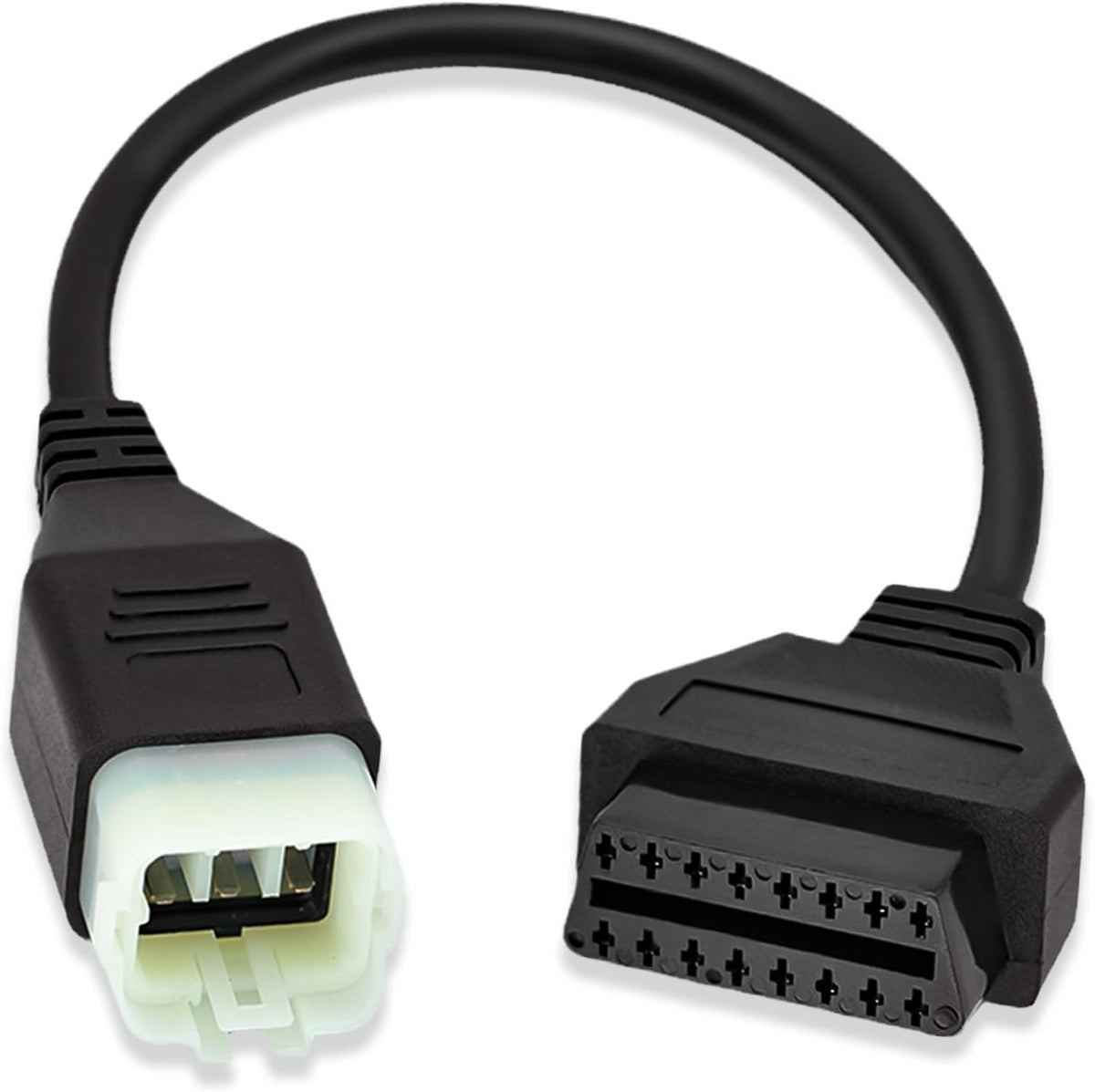 OBD2 Adapter Fit for KTM 6 Pin to 16Pin Motorcycle Diagnostic Cable