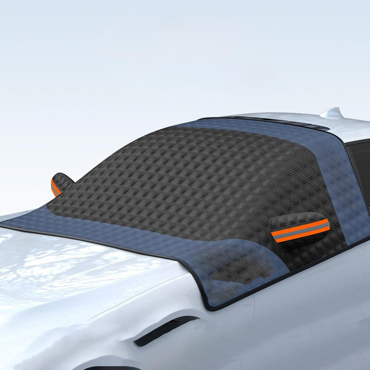 Car Magnetic Windshield Snow Cover for Mazda CX-5 2012-2025, All Weather Application Windshield Cover, Snow Protector, Winter Car Front Window Accessories,B-No Magnetism