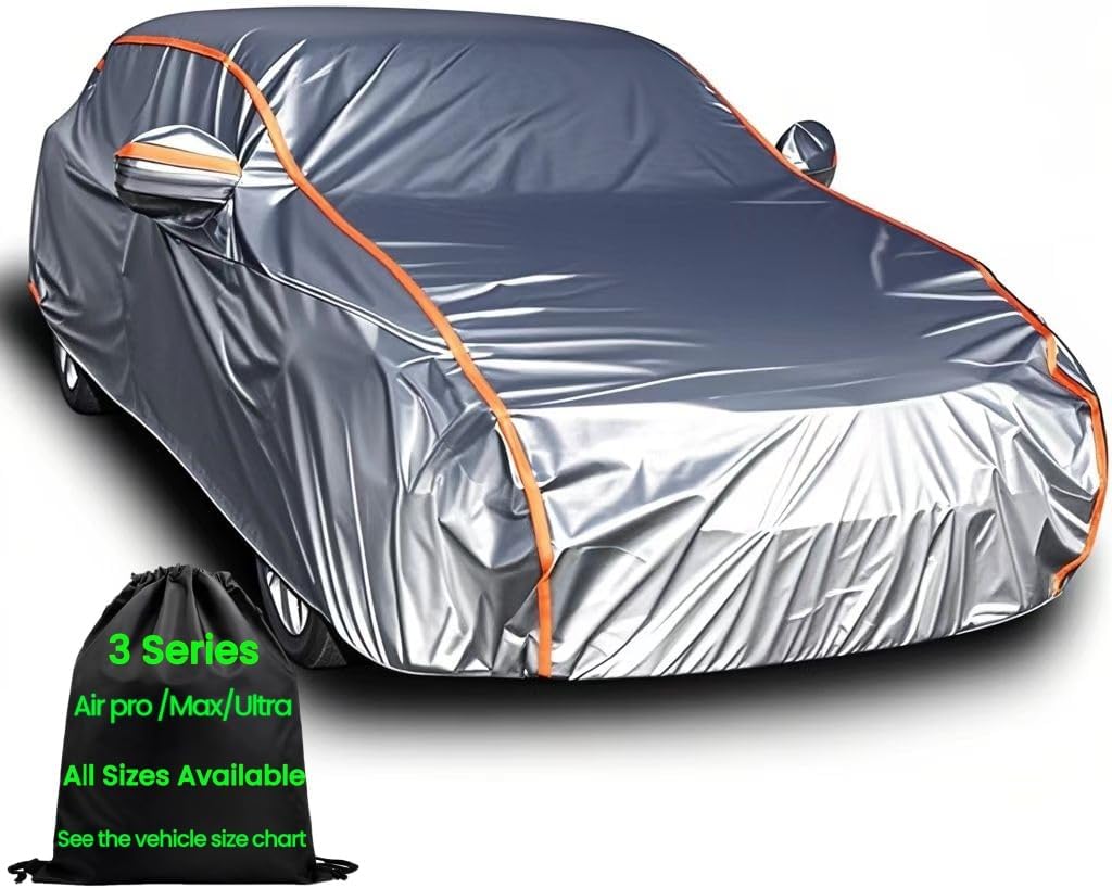 Durability Waterproof All Weather Small Car Cover for Automobiles Sedan Protector Outdoor Car Cover for Automobiles Fit Audi A3 Under 179"