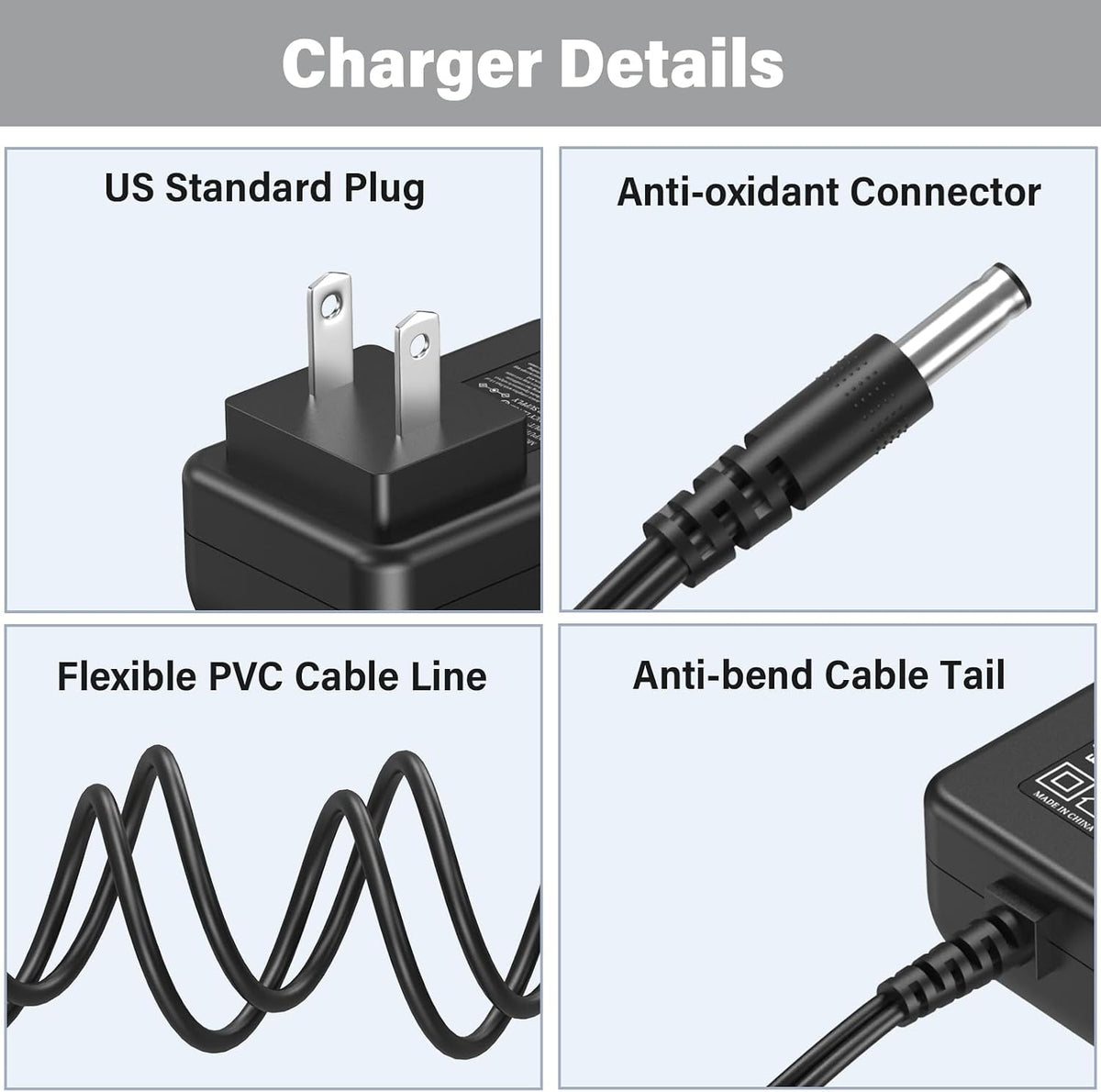 14V Jump Starter Charger Compatible with Stanley Fatmax 700 Peak J7CS J7CSR