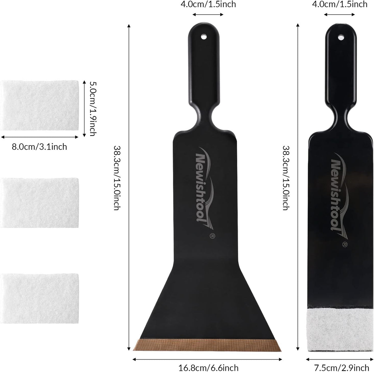 NEWISHTOOL Window Tint Tools Bulldozer Squeegee Kit, Long Handle Tint Tools