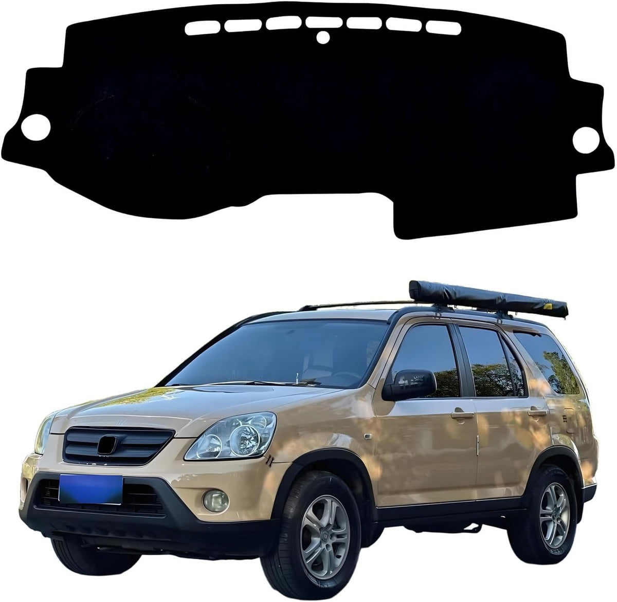 Dash Cover Custom Fit for Hon-da CRV CR-V 2007 2008 2009 2010 2011 Dashboard Cover Non-Slip Pad Dash Board Mat Accessories