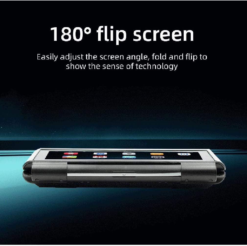 Folding Screen Portable car MP5 Wireless CarPlay Android Auto Mirrorlink 7 inche HD Multimedia Player Reversing Camera 5.0 BT chip FM Transmitter, B5370