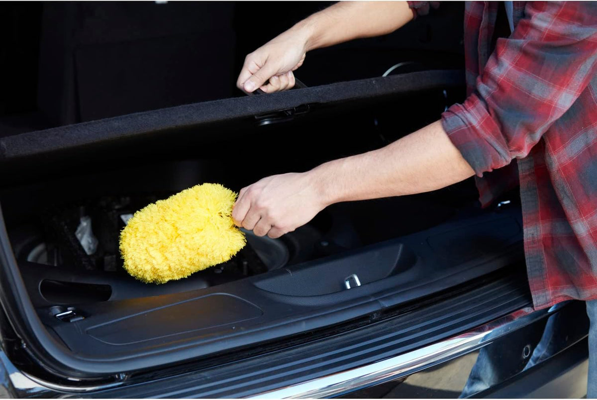 Armor All Car Interior Duster, Scratch-Free Microfiber Car Duster with Handle, , 1 Pack