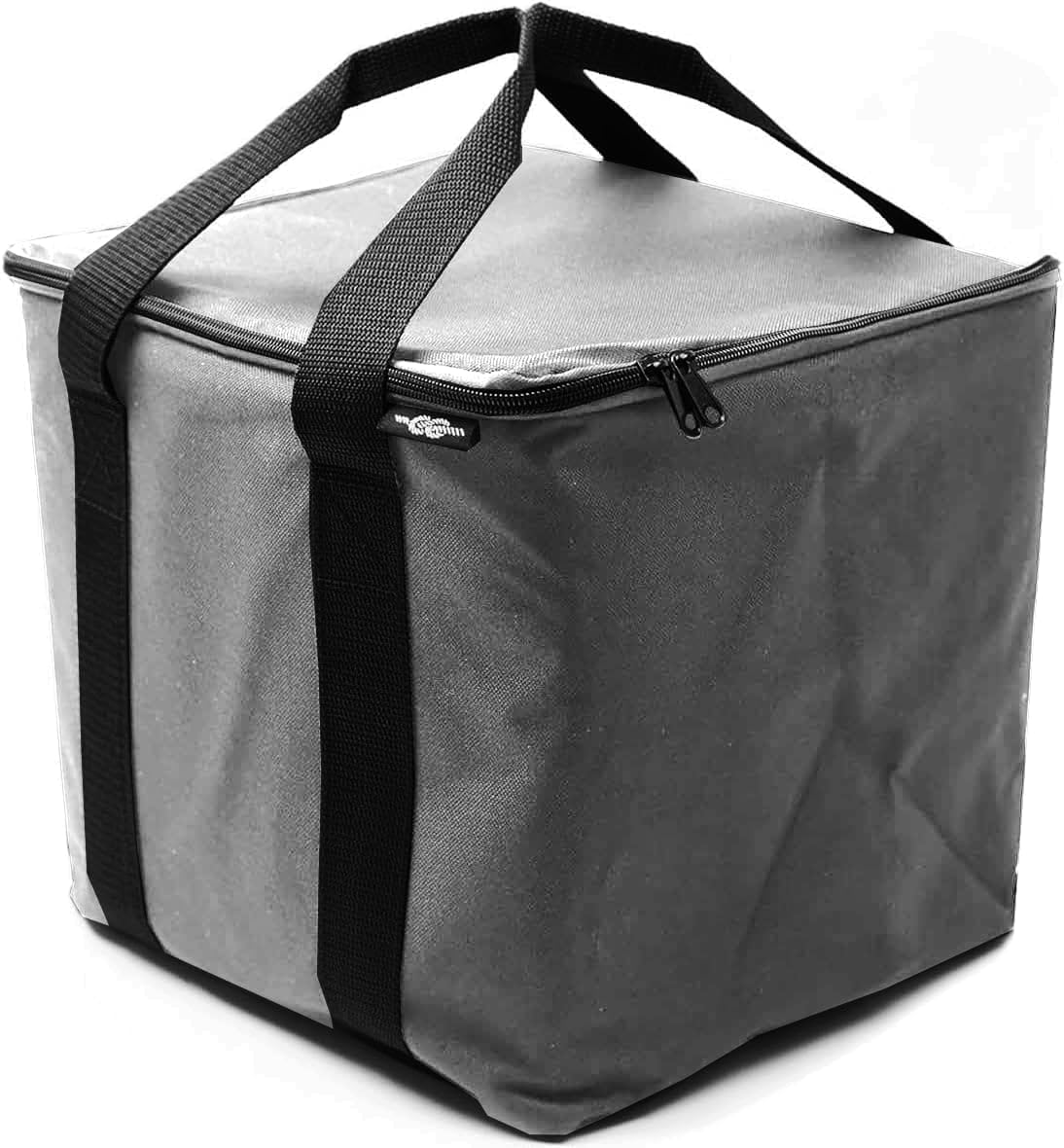 Insulated Trunk Cooler Bag – Thermal Grocery Carrier, Leak-Resistant Food Storage for Car Travel, Fits Organizer Modules – Gray