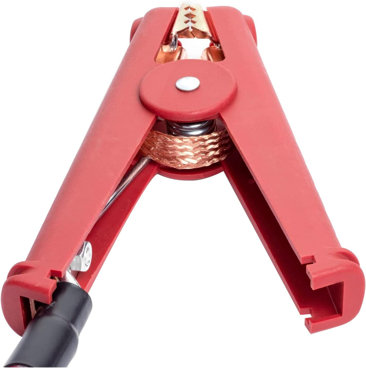 Spartan Power Replacement Jumper Cable Heavy Duty Car Battery Clamps - Clamp Ends Replacements for Jump Starter Cables - Single Clamp, Black