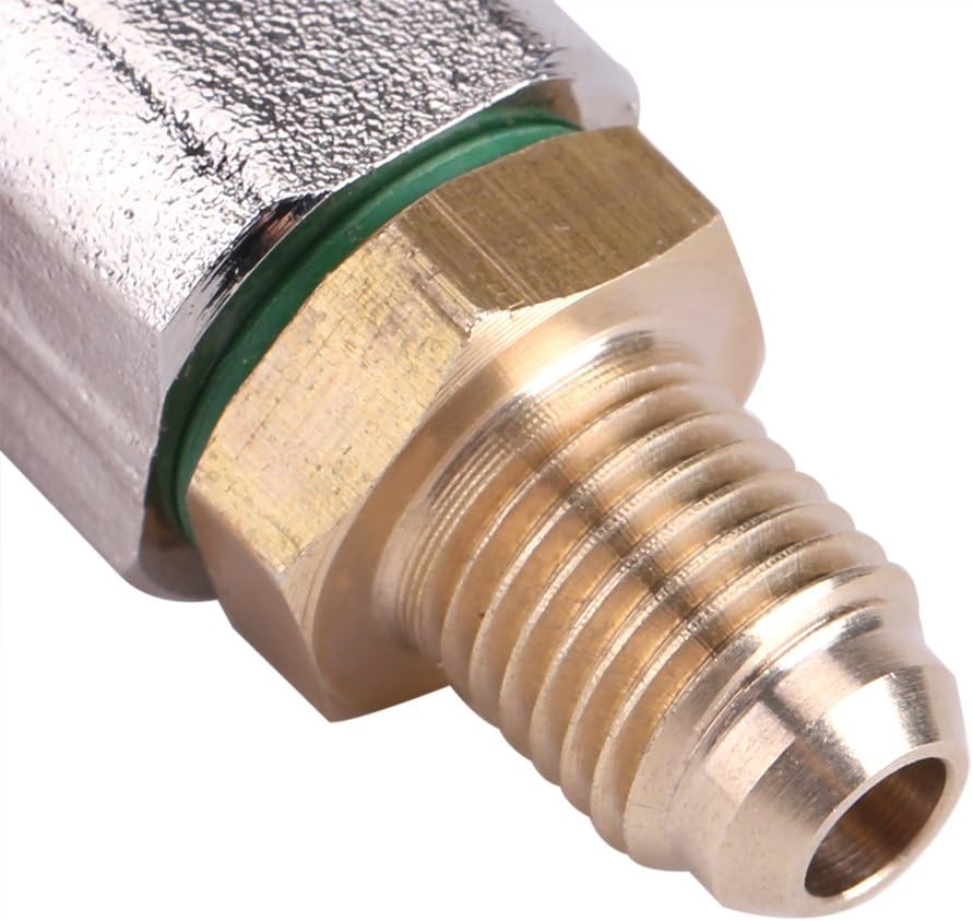Quick Coupler,R134 A/C Low/High Quick Connector 1/4" Air Conditioning Coupler Adapter + Extractor Valve Core for Car Add Fluorine(High Pressure)