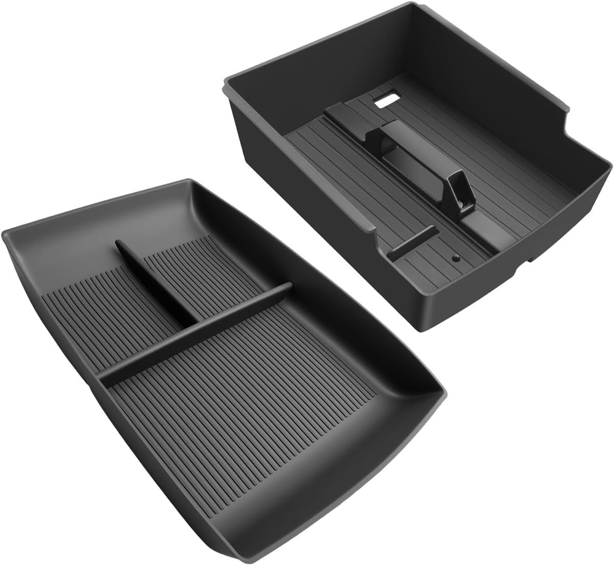 SKTU 2-Pack for 2024 2025 2026 2027 Chevy Traverse Center Console Organizer