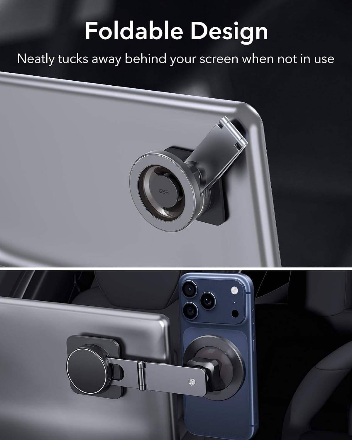 ESR for MagSafe Car Mount, Car Phone Holder for iPhone 17-12,Samsung/Google
