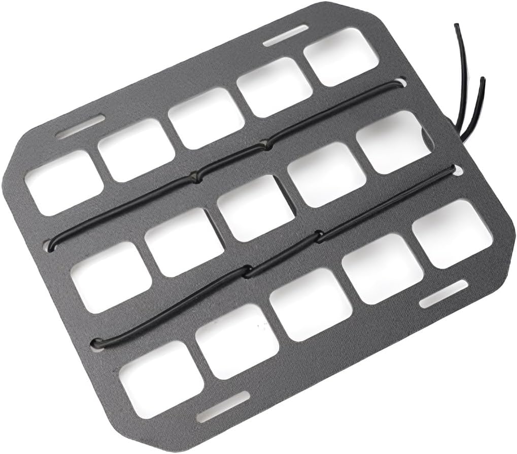 Car Rigid MOLLE Panel, Car Sun Visor Organizer Tactical Gear Rack