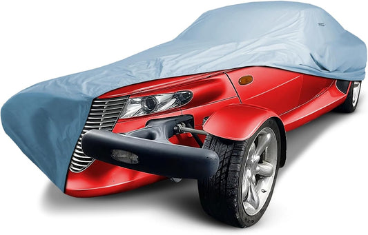 iCarCover Premium Car Cover for 1997-2002 Chrysler Prowler Heavy Duty Waterproof All-Weather Automobiles Custom Fit Indoor Outdoor UV Snow Protection Covers with Straps and Bag